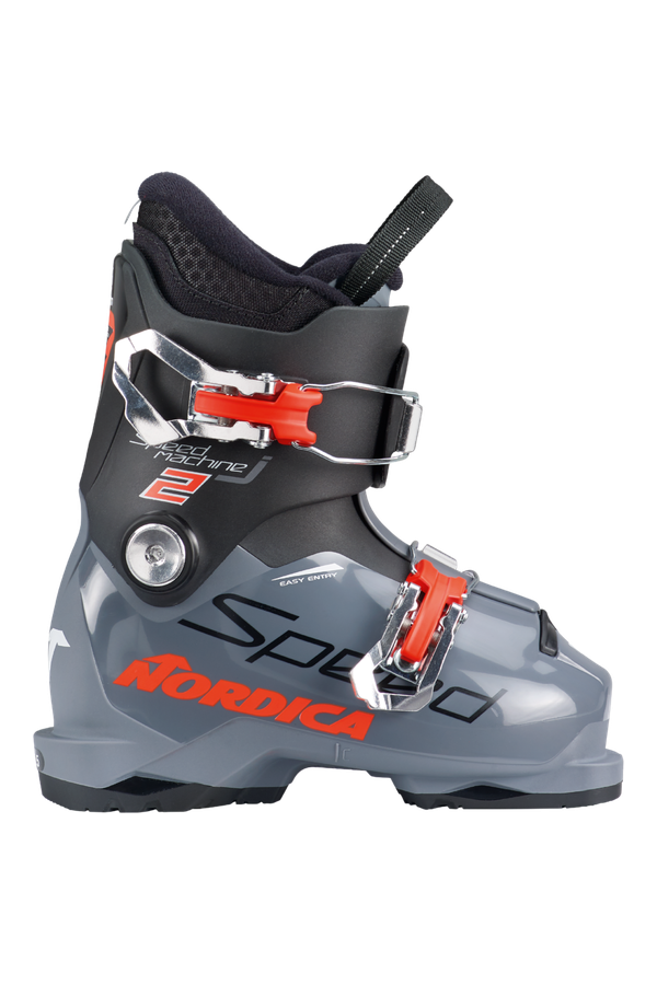 Nordica Speedmachine J2 kids’ ski boot side view