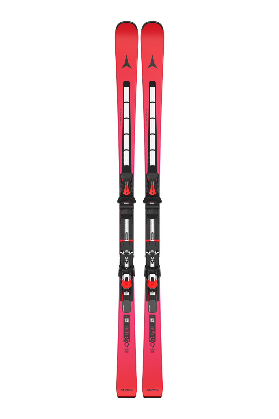 Atomic Redster G9 Revoshock S Platinum ski front view