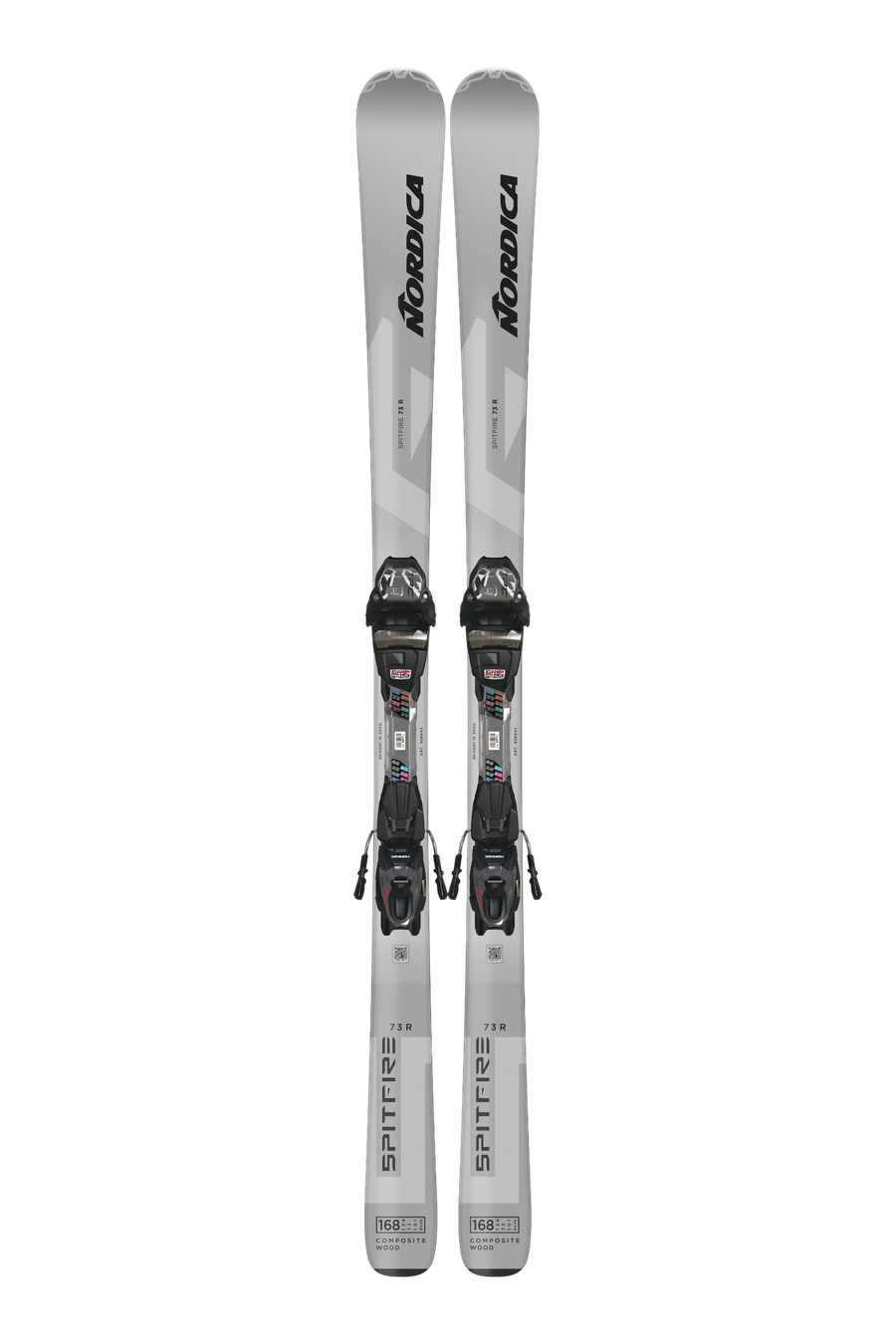 Nordica Spitfire 73 R Silver ski front view